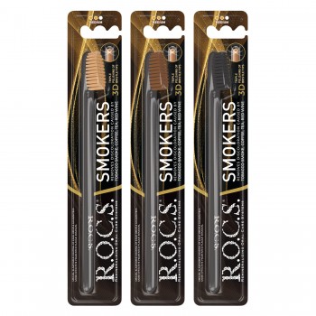 R.O.C.S. зубная щетка Smokers Medium R.O.C.S. зубная щетка Smokers Medium