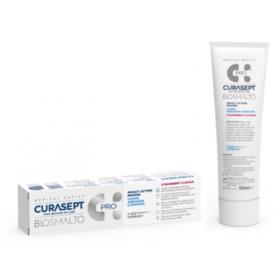 Curasept Biosmalto PRO Caries Abrasion & Erosion hambakreem maasika maitsega