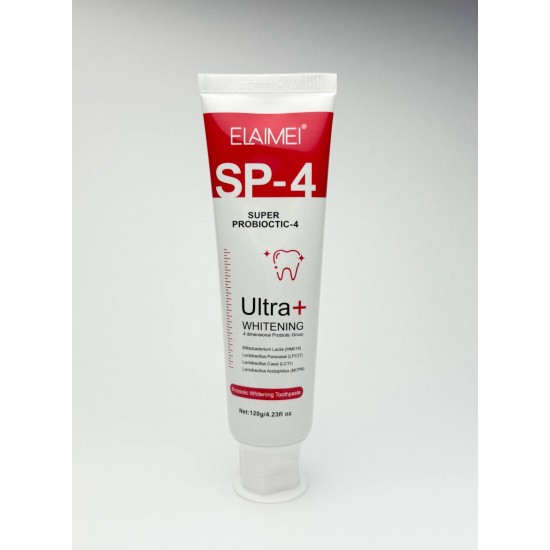 ELAIMEI SP-4 Ultra+ valgendav hambapasta – probiootiline valgendav pasta