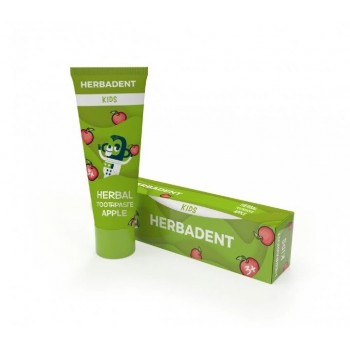 Herbadent Kids растительная зубная паста для детей 3-6 лет Herbadent Kids растительная зубная паста для детей 3-6 лет