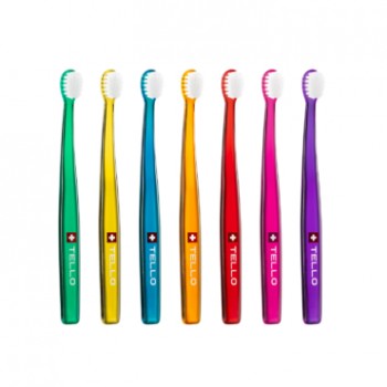 Curasept Tello Mega Soft 10400 laste hambahari 0-3 a.