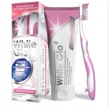 White Glo hambapasta Sensetive Forte + tundlike hammastele White Glo hambapasta Sensetive Forte + tundlike hammastele