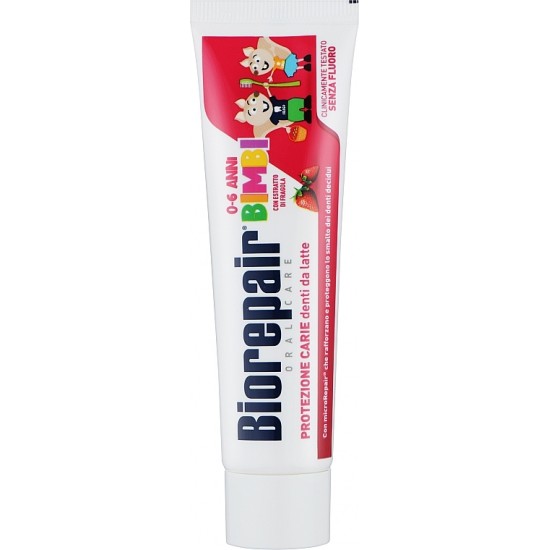 Biorepair KIDS hambapasta maasikamaitseline 0-6 a