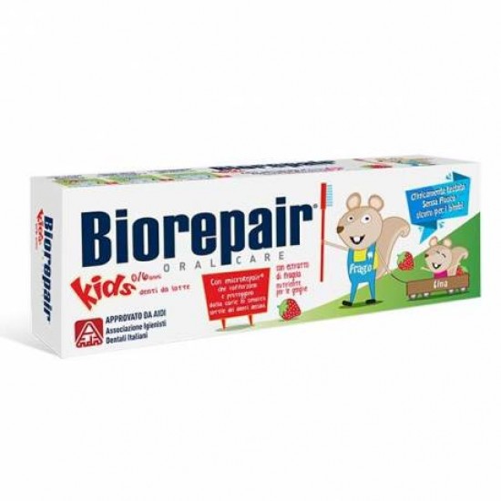 Biorepair KIDS hambapasta maasikamaitseline 0-6 a