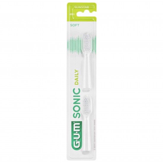 Gum Sonic Daily otsik N2 Valge