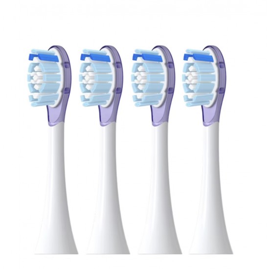 Gentle Touch elektrilise hambaharja otsikud - lilla 4tk