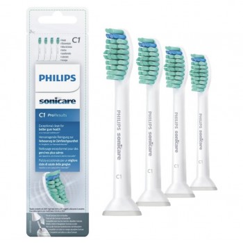 Philips ProResults Standard, 4 tk, valge – hambaharja otsikud Philips ProResults Standard, 4 tk, valge – hambaharja otsikud