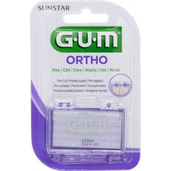 GUM ORTHO Wax — ortodontiline vaha breketitele