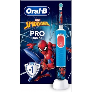 Oral-B Vitality PRO Kids, Spiderman — электрическая зубная щетка