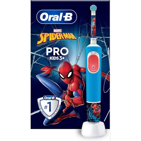 Oral-B Vitality PRO Kids, Spiderman — электрическая зубная щетка Oral-B Vitality PRO Kids, Spiderman — электрическая зубная щетка