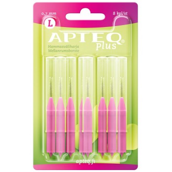 Apteq щётки для межзубных промежутков L 8шт 