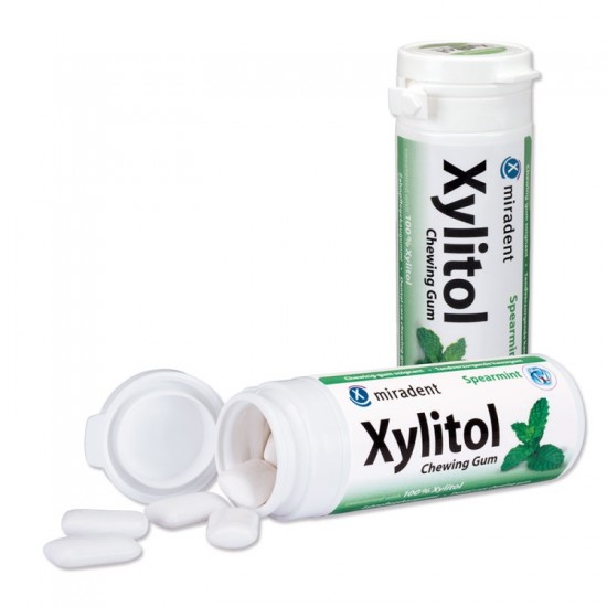 Miradent Xylitol närimiskumm rohemündi maitseline 30 tk