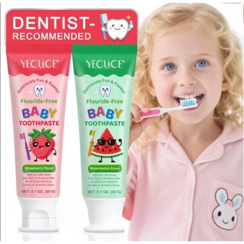 YECUCE Fluoriidivaba laste hambapasta ksülitooliga 2+ “Maasikas”